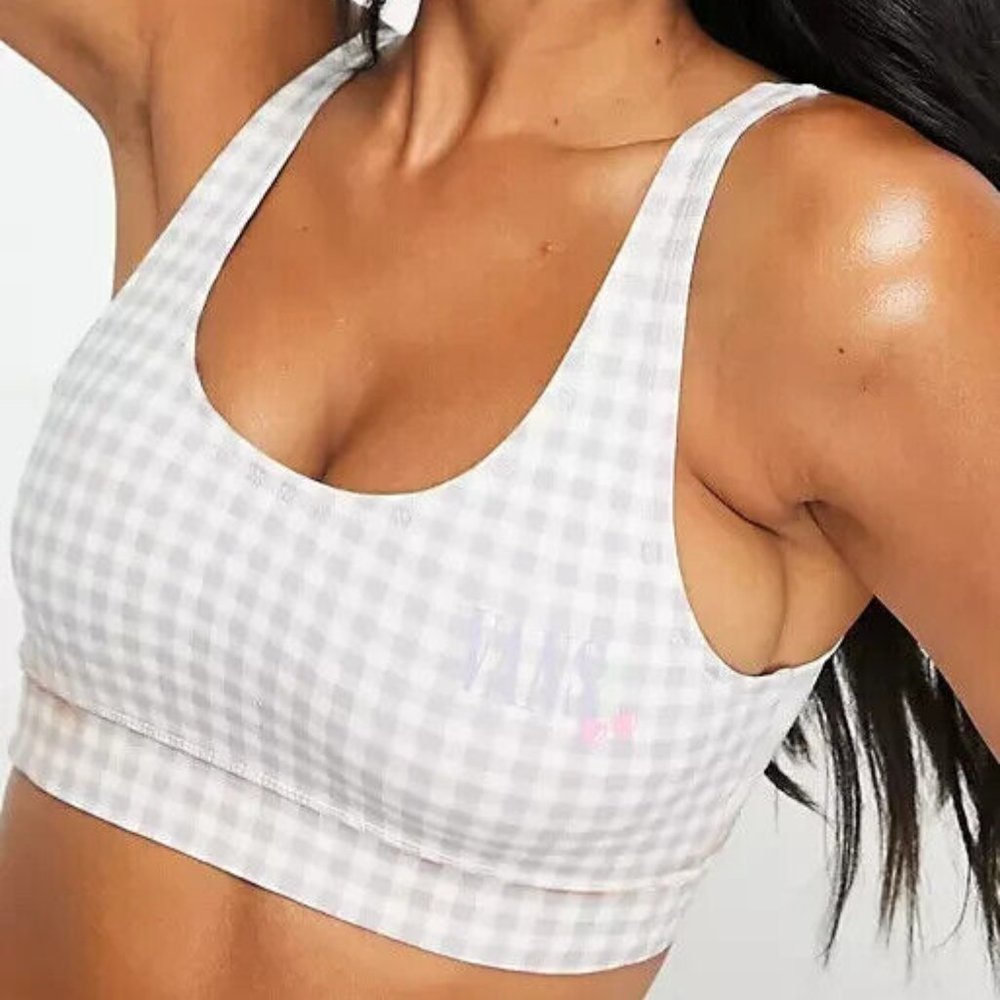 VANS MIXED UP GINGHAM BRALETTE